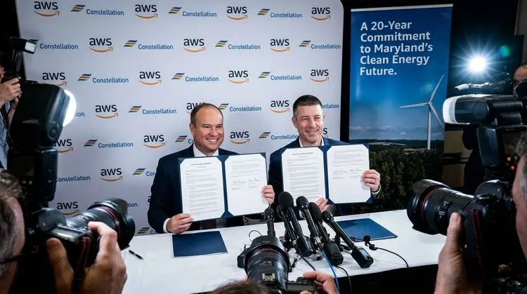 Amazon Inks 20-Year Deal with Constellation to Expand Clean Nuclear Capacity